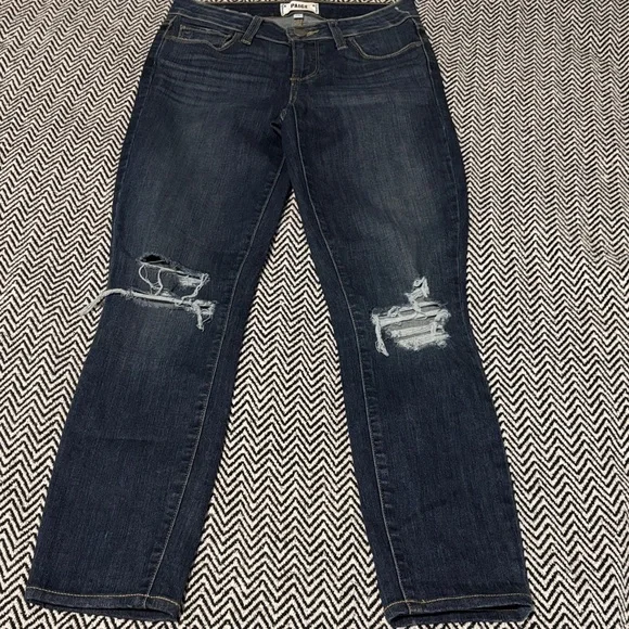 PAIGE Verdugo Crop Jeans | Sz 25 - Picture 4 of 7